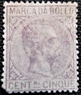 Italie - Victor Emmanuel Ll - Timbre Fiscal  Cent Mi Cinque Y&T  N° - Fiscaux