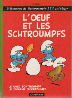 LES SCHTROUMPFS   " L'oeuf Et Les Schtroumpfs "   N°4  Dos Rond  EO   Par PEYO   DUPUIS - Schtroumpfs, Les - Los Pitufos