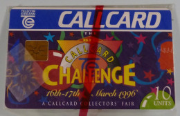 IRELAND - CallCard - Chip - 1117 - Challenge - 10 Units - 8000ex - 1996 - Mint Blister - Irlanda