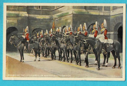 * London - Londres - Londen (England) * (Lansdowne Production, LP457) Changing Lifeguards In Whitehall, Cheval, Horse - Whitehall