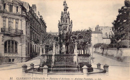 FRANCE - 63 - CLERMONT FERRAND - Fontaine D'Amboise - LL - Carte Postale Ancienne - Clermont Ferrand