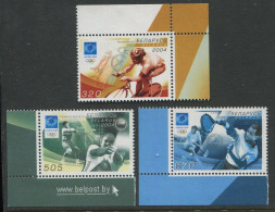 Belarus:Unused Stamps Serie Athens Olympic Games 2004, MNH - Summer 2004: Athens