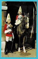 * London - Londres - Londen (England) * (The Photographic Greeting Card, Nr 117) White Hall, Lifeguard, Horse, Cheval - Whitehall