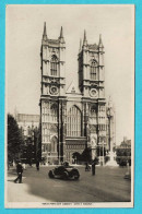 * London - Londres - Londen (England) * (Raphael Tuck & Sons, Nr 2191) Westminster Abbey, West Front, Church église - Westminster Abbey