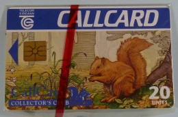 IRELAND - CallCard - Chip - 1133 - Collector's Club Squirrel - 20 Units - 1996 - 10.500ex - Mint Blister - Irlanda