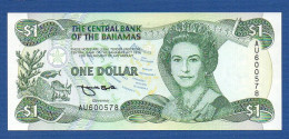 BAHAMAS - P.51 – 1 Dollar L. 1974 (1992) UNC, S/n AU600578 - Bahama's