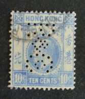 Francobolli Perfin Colonie Inglesi- HONK-KONG - Used Stamps
