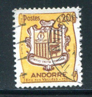 ANDORRE- Y&T N°157- Oblitéré - Usati