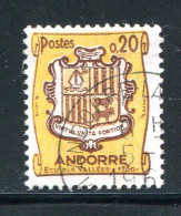ANDORRE- Y&T N°157- Oblitéré - Usati