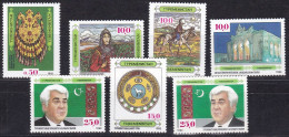 Turkmenistan Serie Staatsschätze 4/9 + 11 MNH/postfrisch *** - Turkmenistán