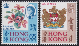 Hong Kong     .    SG    .    253/254    .    *   .    Mint-hinged - Ongebruikt