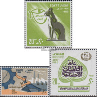 Ägypten 1348,1349,1350 (kompl.Ausg.) Postfrisch 1980 Tierschutz, Industrie, Revolution - Unused Stamps