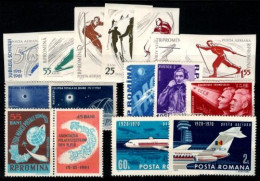Rumanía (aéreo) Nº 134/40,144/9,223/4. - Unused Stamps