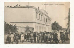 Cp, ALGERIE, GUELMA, L'école D'Alembert, écrite - Guelma