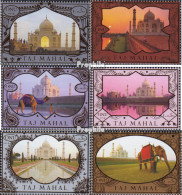 UNO - Genf 864-869 (kompl.Ausg.) Postfrisch 2014 UNESCO Welterbe Taj Mahal - Unused Stamps