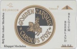 1996 : P373 5u GOUDEN CAROLUS 3rd ED.(beer) MINT (x) - Sans Puce