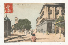 Cp, ALGERIE, GUELMA, Rue ST POSSIDIUS, écrite - Guelma