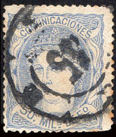 Soria - Edi O 107 - 50milm. - Mat Rueda De Carreta "45 - Soria" - Used Stamps