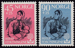 Norge, 1960, 442/43,  MNH **,  Weltflüchtlingsjahr 1959/60. - Nuovi