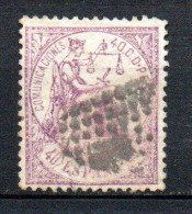 Col33 Espagne Spain 1874 N° 146 Oblitéré Cote : 11,00€ - Used Stamps