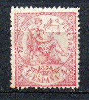 Col33 Espagne Spain 1874 N° 149 Oblitéré Cote : 575,00€ - Used Stamps