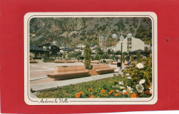 VALLS  D'ANDORRA---ANDORRA LA VELLA--place Del Poble--voir 2 Scans - Andorra