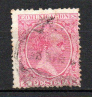 Col33 Espagne Spain 1889-99 N° 210 Oblitéré Cote : 50,00€ - Usados