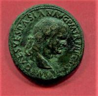 VESPASIEN (c 420) Rome Tb+ 475 Euros - The Flavians (69 AD To 96 AD)