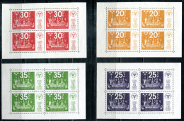 SCHWEDEN Block 2,3,4,5, Bl.2,3,4,5 Mnh Icl.1 Ticket - Stockholmia '74, Marke Auf Marke, Stamp On Stamp - SWEDEN / SUÈDE - Blocs-feuillets