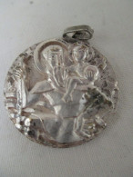 Médaille   Saint Christophe Métal Argenté - Altri & Non Classificati