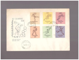 Jugoslavia - 15 7 1952 Fdc  XV Giochi Olimpici - Estate 1952: Helsinki