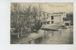 LIBOS - L'Ile Et L'Usine à Ciments BELHOMME - Libos