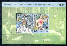 SCHWEDEN Block 21, Bl.21 Mnh - NORDEN 2006, Mythologie, Mythology - SWEDEN / SUÈDE - Blocs-feuillets