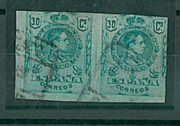 21128 - SPAIN   - STAMP ERROR - IMPERF PAIR - Edifil #  275sa - Errors & Oddities