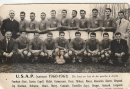 U .S.A.P. Saison 1960-1961 ( PERPIGNAN ) - Rugby