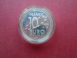 SOUS BLISTER ESSAI SANS COURS LEGAL FRANCE 10 EURO 1999   1 Er JANVIER 1999 ADOPTION DE LA MONNAIE UNIQUE - Proeven