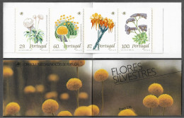 Portugal Booklet  Afinsa 70 - 1989 Wildflower - WILD FLOWERS MNH - Carnets