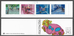 Portugal Booklet  Afinsa 72 - 1990 GREETINGS STAMPS MNH - Carnets