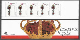 Portugal Booklet  Afinsa 80 - 1991 Royal Treasures MNH - Carnets