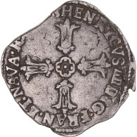 Monnaie, France, Henri IV, 1/4 Ecu, Bordeaux, TB+, Argent, Gadoury:597 - 1589-1610 Heinrich IV.