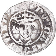 Monnaie, Grande-Bretagne, Edward I, Penny, 1272-1307, Newcastle, TB+, Argent - 1066-1485 : Bas Moyen-Age