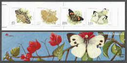 Portugal Booklet  Afinsa 104 - MADEIRA 1997 Butterflies MNH - Libretti