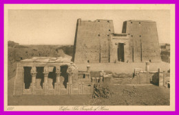 * EGYPTE - EDFOU - The Temple Of Horus - Edit. LEHNERT LANDROCK - EGYPT - Edfou