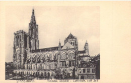 FRANCE - 67 - STRASBOURG - Cathédrale Coté Sud - Carte Postale Ancienne - Straatsburg