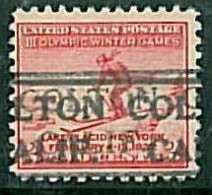 30929 -  USA - STAMP -  1932 Precancelled OLYMPIC GAMES : Colton , California - Winter 1932: Lake Placid