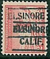 30929c -  USA - STAMP -  1932 Precancelled OLYMPIC GAMES : El Sinore, California - Winter 1932: Lake Placid