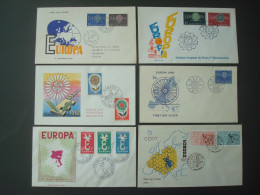 EUROPA 12 FDC / Nice Illustrated Covers / 2 SCANS - Colecciones