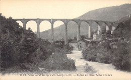 FRANCE  - Viaduc Et Gorges Du Loup - Ligne Du Sud De La France - Carte Postale Ancienne - Other & Unclassified