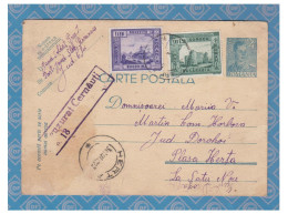 ROUMANIE --1942- Correspondance Militaire -- Censure -- - Poststempel (Marcophilie)