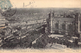 FRANCE - 69 - LYON - Le Sanctuaire De Fourrière Et La Ville Vue Prise De La Tour Métallique - Carte Postale Ancienne - Other & Unclassified